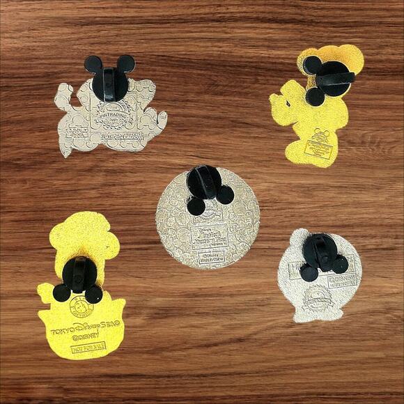 5 Minnie Mouse Disney Parks Trading Pins, Plus 2 Bonus Pins - Picture 2 of 2